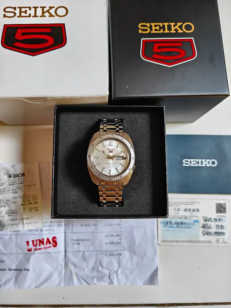 Seiko 5 Sports SRPL91K1 Gene Kranz Heritage Limited Edition original