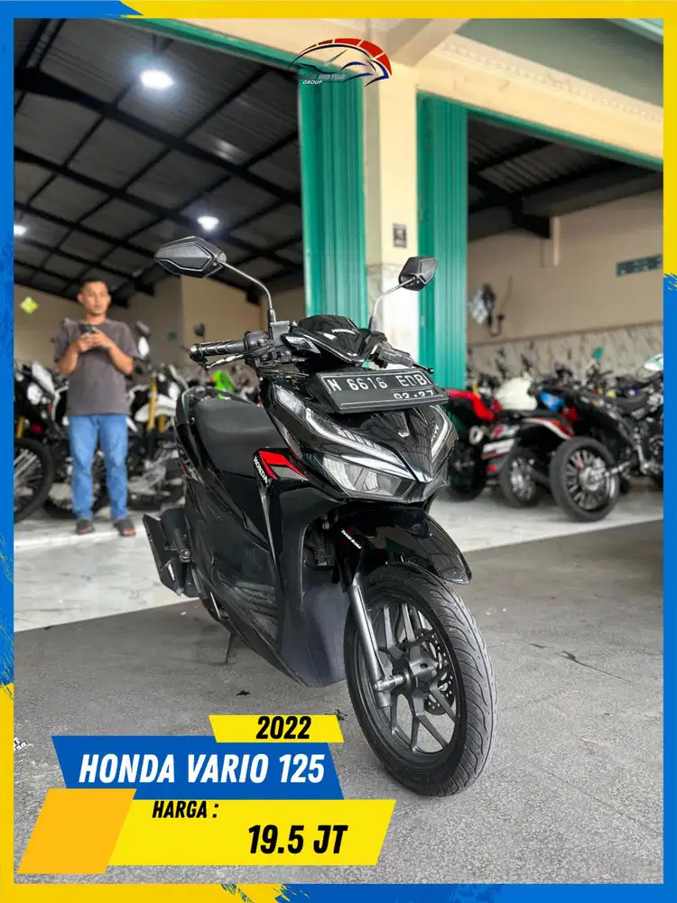HONDA VARIO 125 2022 BEKAS RASA BARU BOSSKU HIKMAH MOTOR KEPUH MALANG