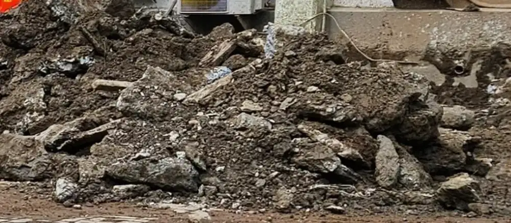 land clearing hotmix aspal bongkar bangunan gedung