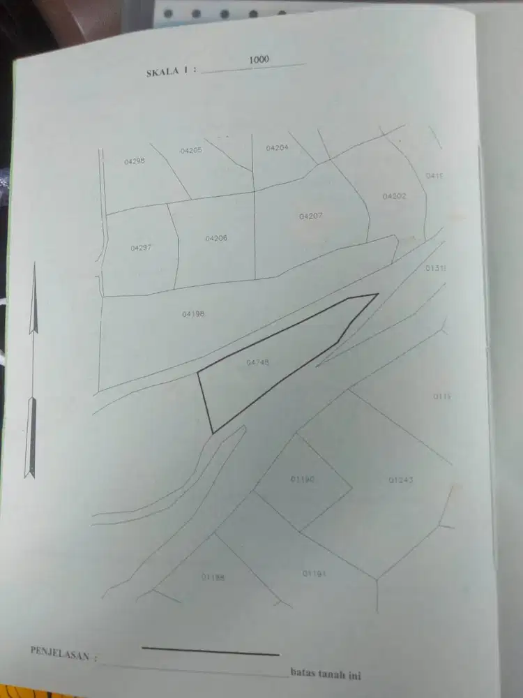 Dijual Tanah 1360 m2 dekat wisata Jumpinang River Tubing