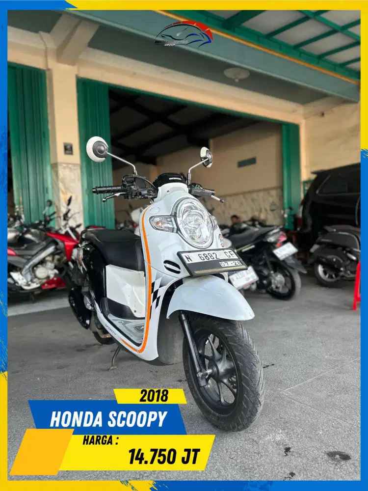 HONDA SCOOPY 2018 NEGO SAMPE DEAL MASZEHH HIKMAH MOTOR KEPUH MALANG