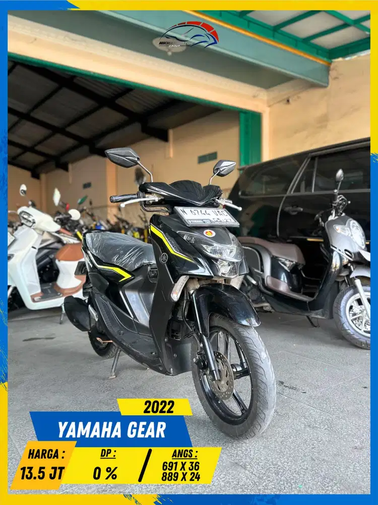 YAMAHA GEAR 2022 MESIN AMAN BOSSKU HIKMAH MOTOR KEPUH MALANG