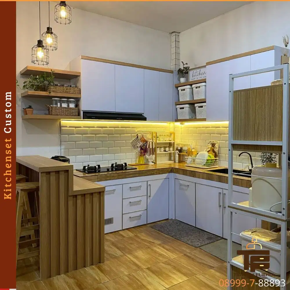 Kitchen Set Custom Berkualitas | Desain Sesuai Keinginan & Kebutuhan