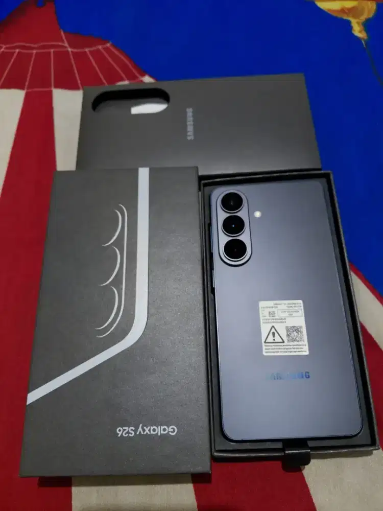 Dijual cepat like new s26 512gb black fulset sein