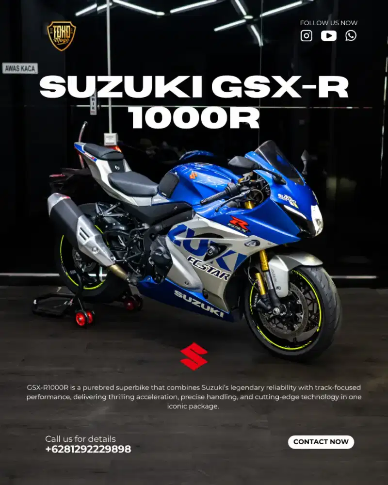 Suzuki GSXR1000R 100th Anniversary Edition 2022