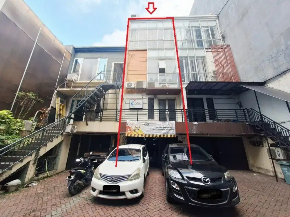 Di Jual Ruko 4 Lantai di Ji. Prof Dr. Soepomo, Kelurahan Menteng Dalam, Kecamatan Tebet, Kota Administrasi Jakarta Selatan