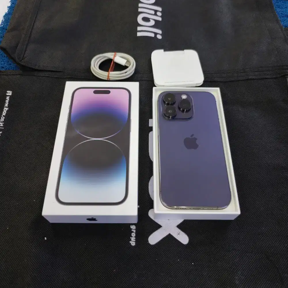 Iphone 14 Pro 128gb 99% like new BH 100% Ex Grs resmi Digimap
