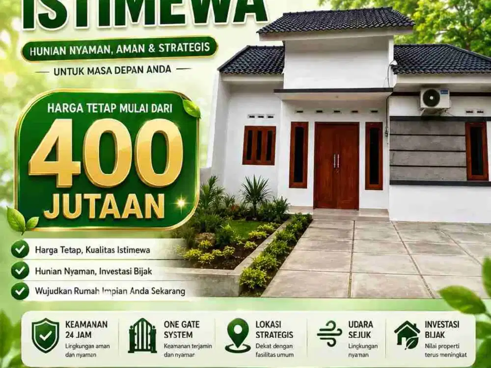 rumah semenit lebih ke unimus