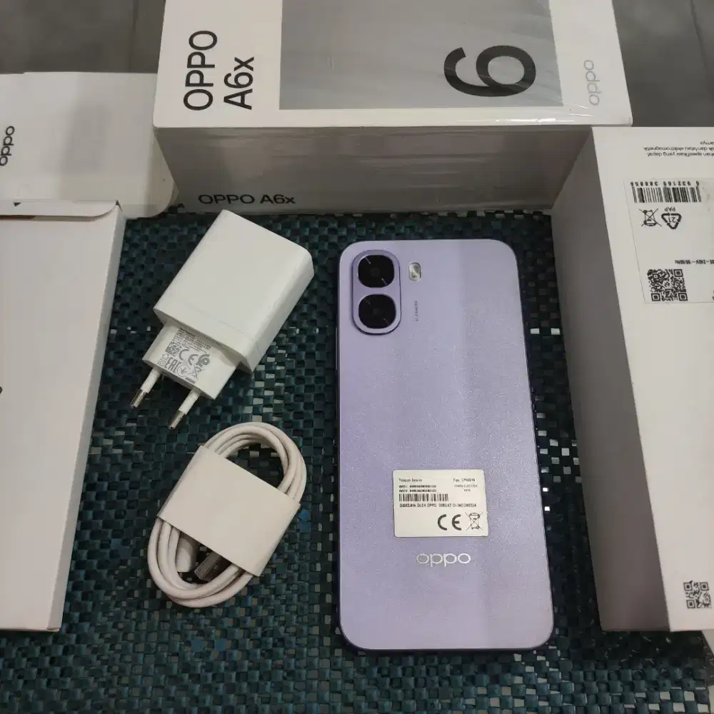 Oppo A6x 4/64Gb Fullset, bisa TT