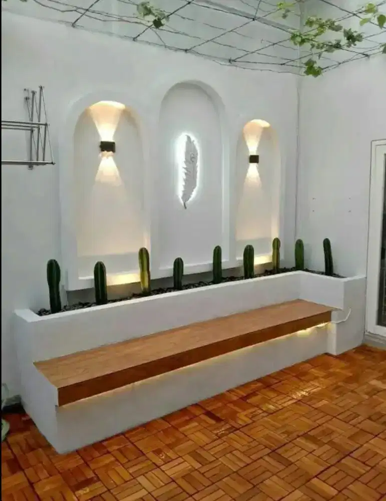 Bangku taman estetik