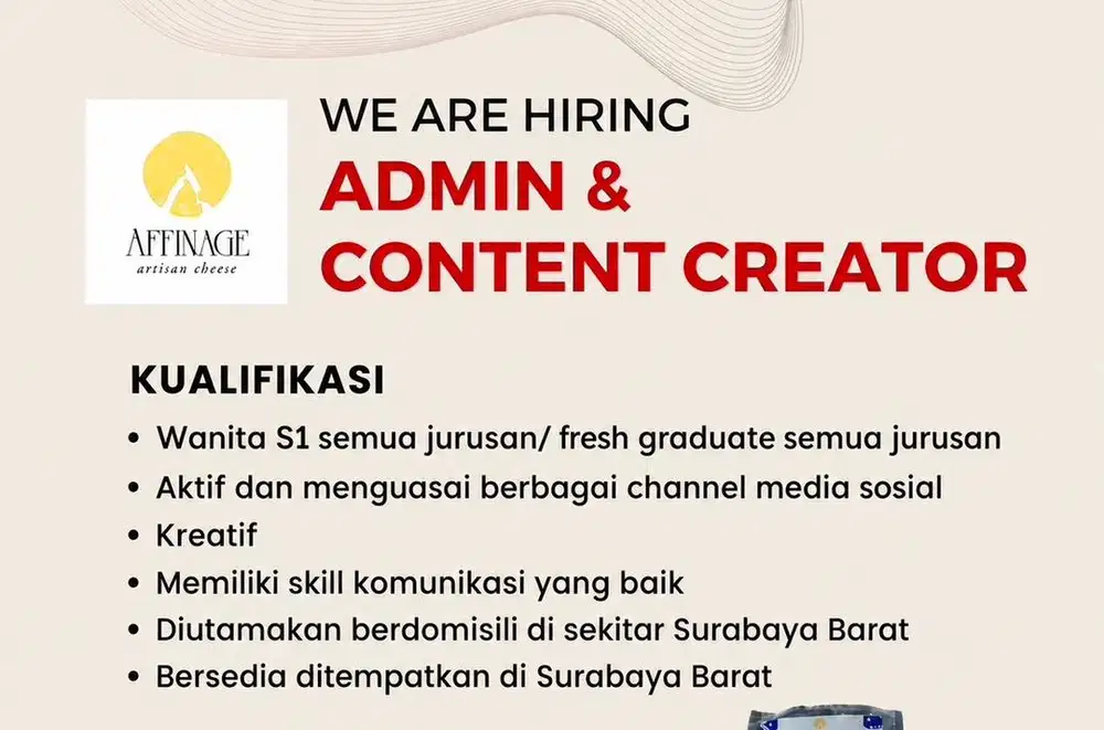 Admin & content creator