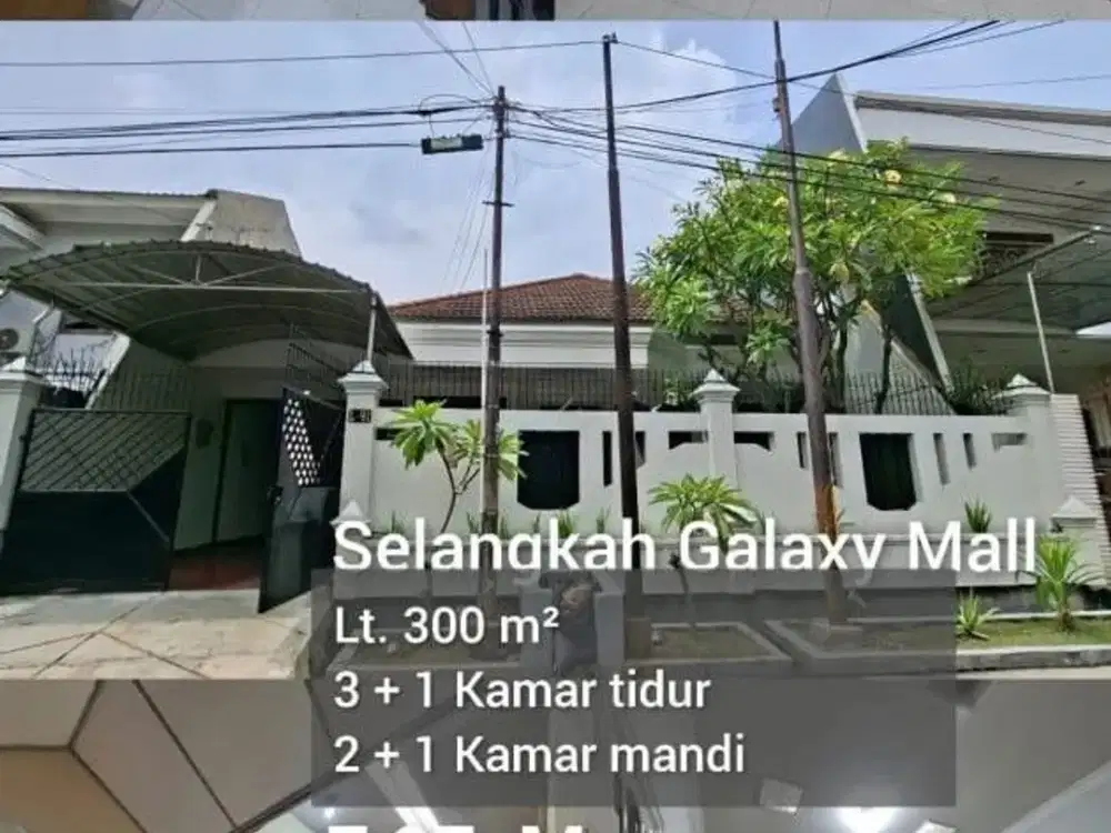 Dijual Rumah Strategis di Dharma Husada Indah, Dkt Galaxy Mall, Sby