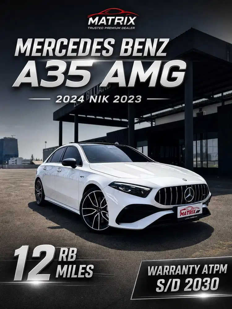 Mercedes Benz A35 AMG 2023! Mercy A35! Low mileage! A35 AMG! Mercy A35