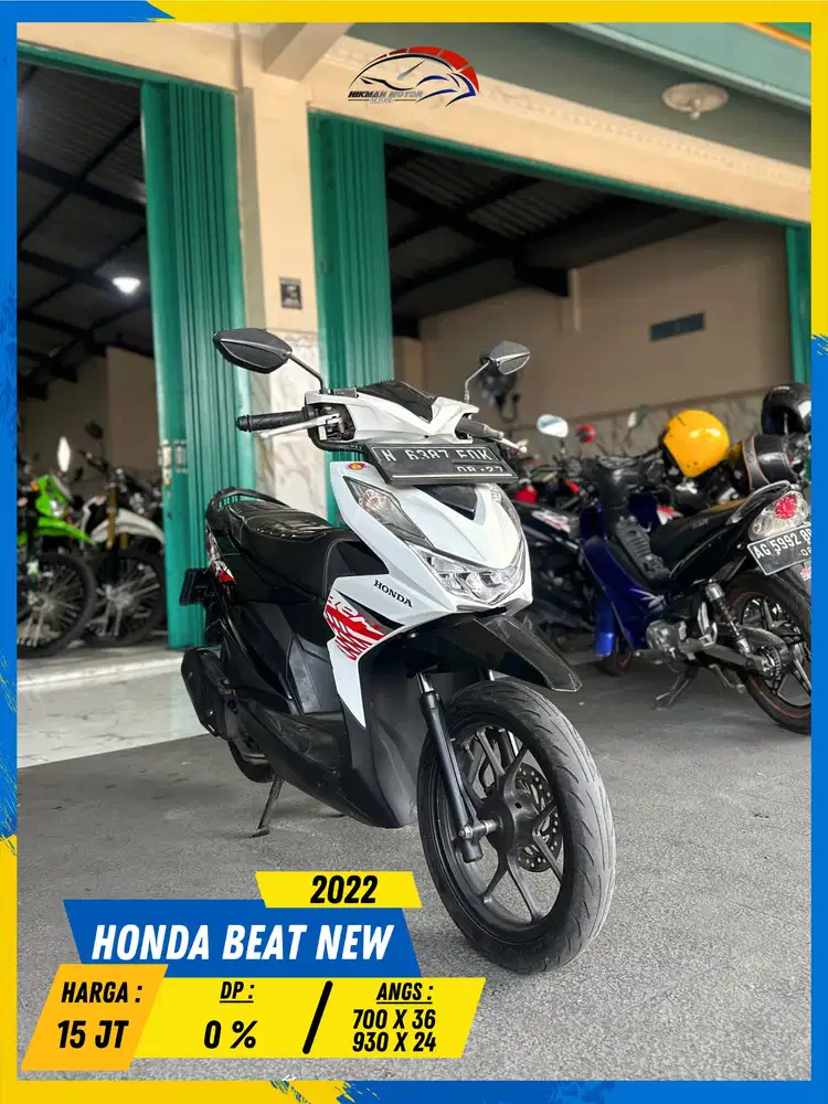 HONDA BEAT NEW 2022 MONGGO GAS KANN MASZEHH HIKMAH MOTOR KEPUH