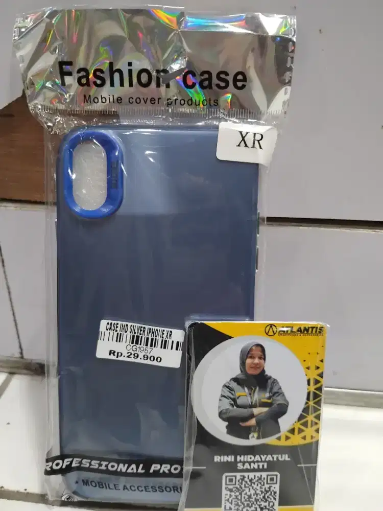 CASE IMD SILVER IPHONE XR | ATLANTIS DAHSYAT