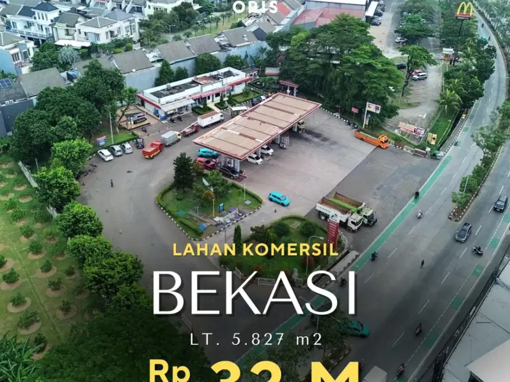 For Sale Lahan Komersil, Pinggir Jalan Raya, Lokasi Strategis