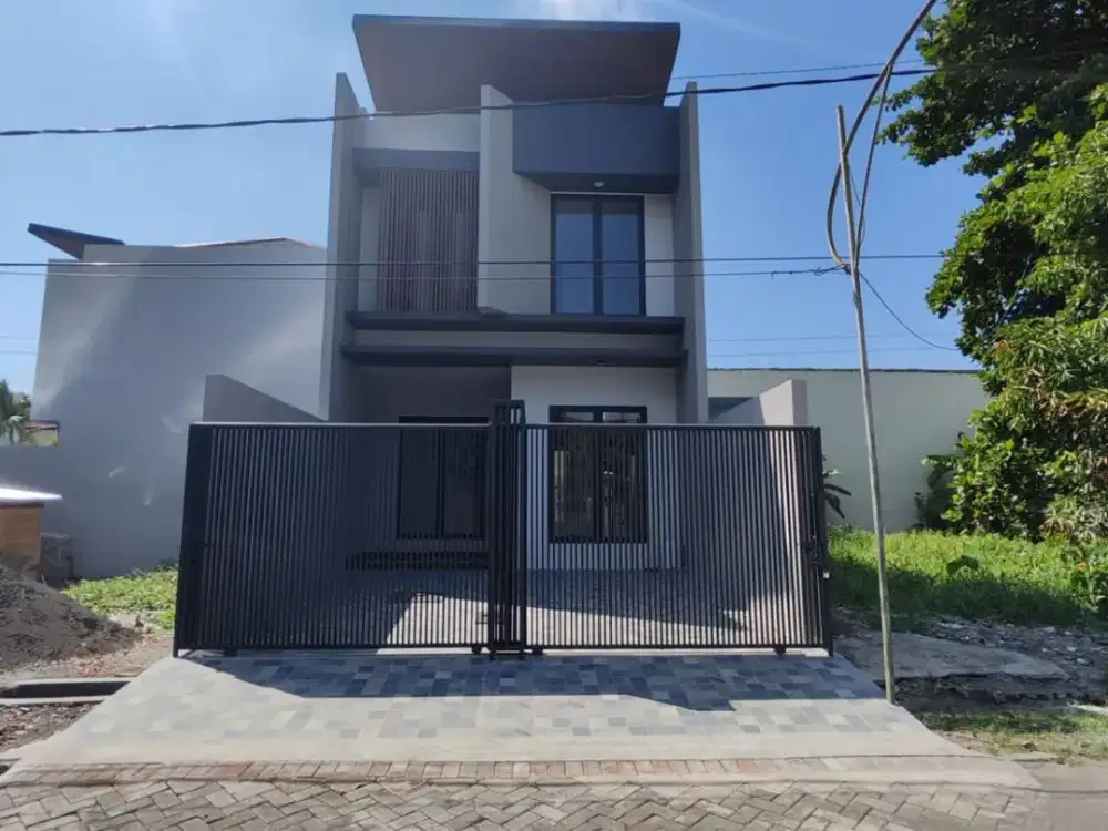 Dijual Rumah Baru Minimalis Lokasi Manyar Jaya