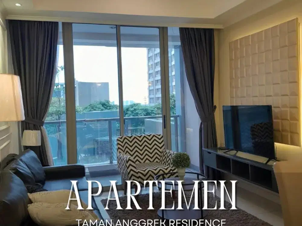 DISEWAKAN JARANG ADA APARTEMEN TAMAN ANGGREK RESIDENCE TOWER AZALEA 3+1BR DI JAKARTA BARAT