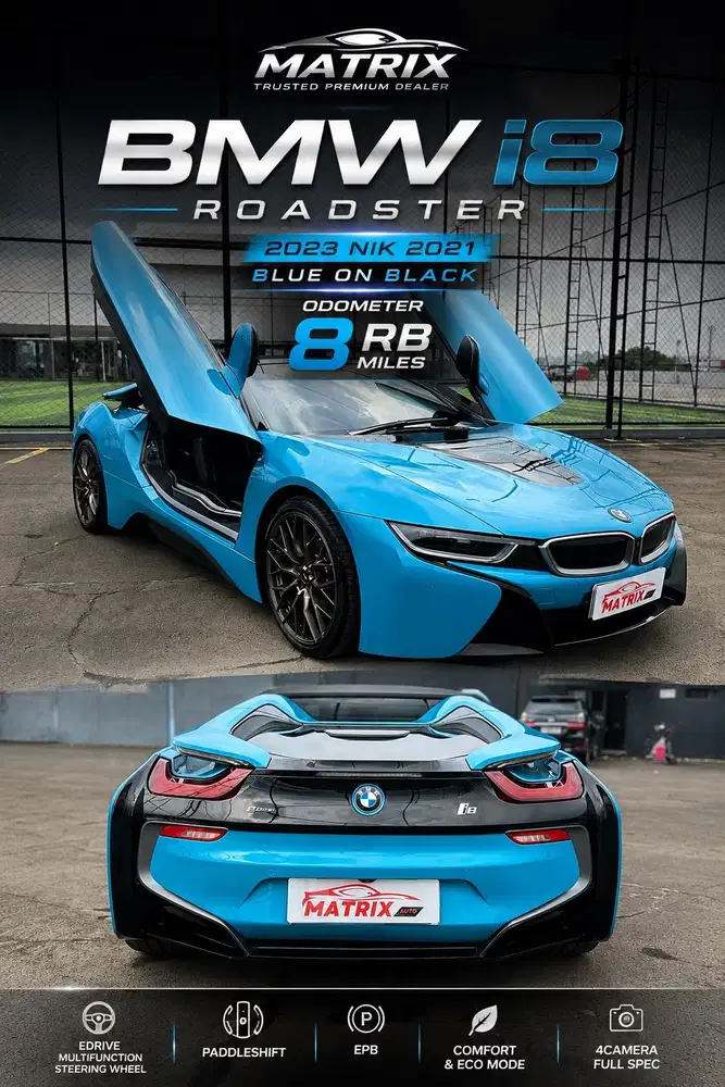 Bmw i8 roadster 2021! bmw i8 ! i8 2023! Bmw ! ANTIK! BMW i8 ROADSTER!