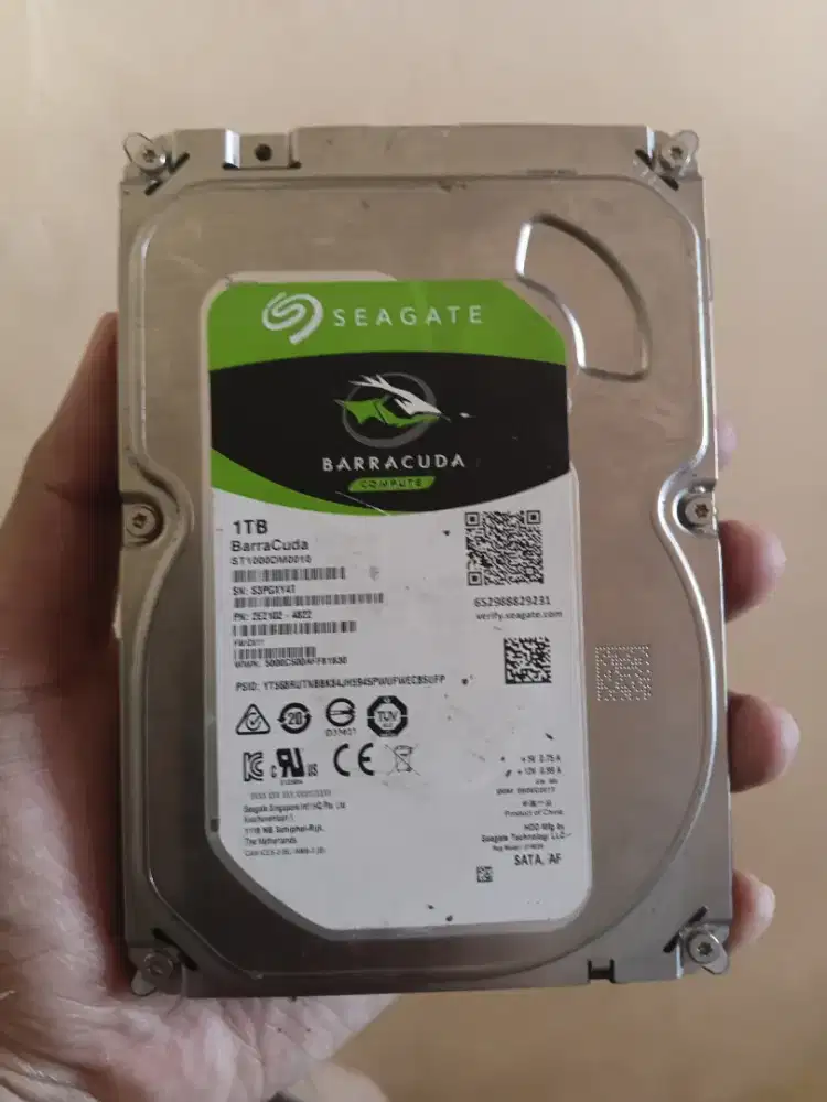 HDD Internal Barracuda 1TB