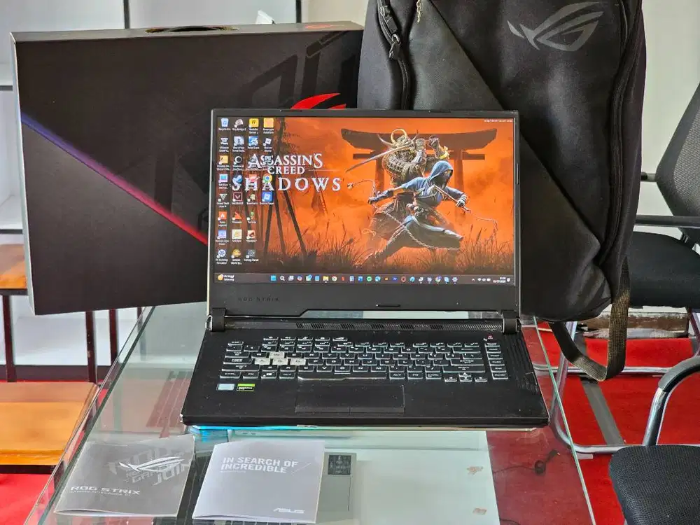 ASUS ROG G531GT intel Core i5 Gen 9 Ram 16 GB SSD 512 GB HDD 1 TB Nvid