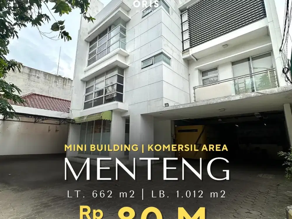For Sale Mini Building Komersial Area, Cocok untuk Usaha & Kantor