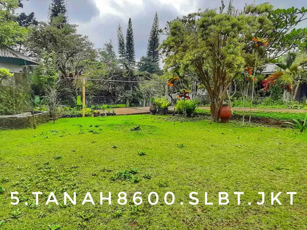 Dijual sebidang tanah matang strategis asri luas pinggir jalan dekat kota