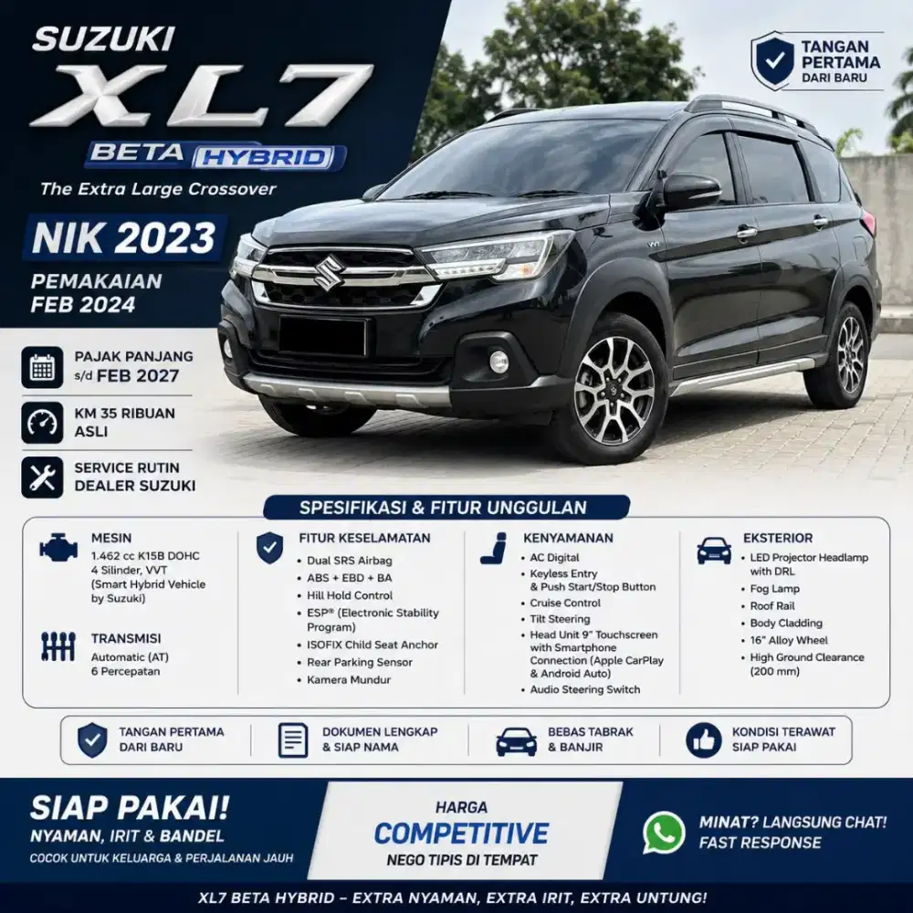 Dijual XL 7 Beta Hybrid AT