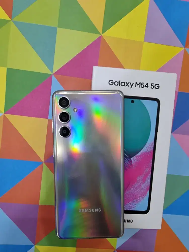 Samsung Galaxsi M54 5G 8/256GB Mulus Lengkap