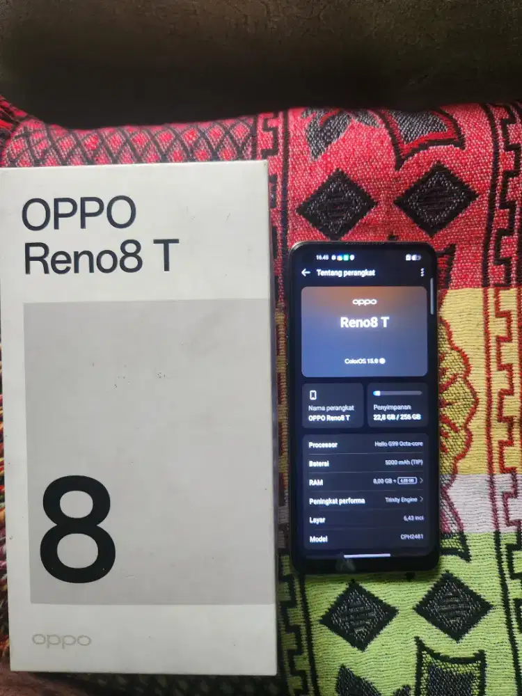 oppo reno 8T 256/8