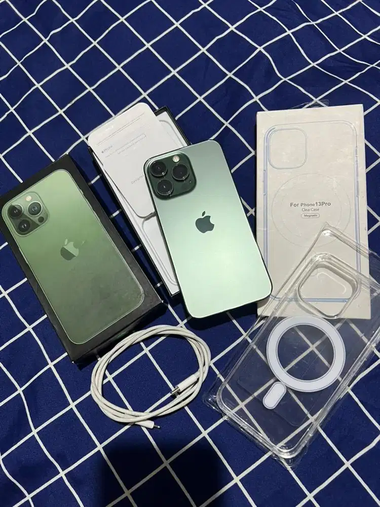 iPhone 13 256GB Green | All Operator | Fullset | Ori Segel
