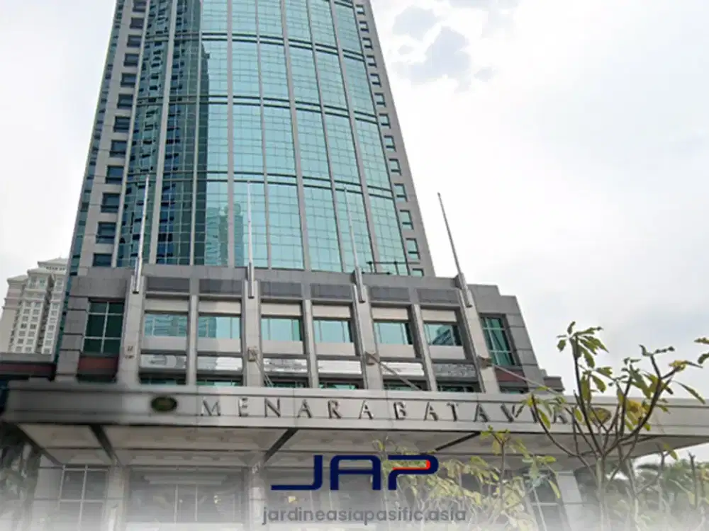 Sewa Kantor Area Sudirman di Menara Batavia 180 Sqm Bare Lokasi Strategis