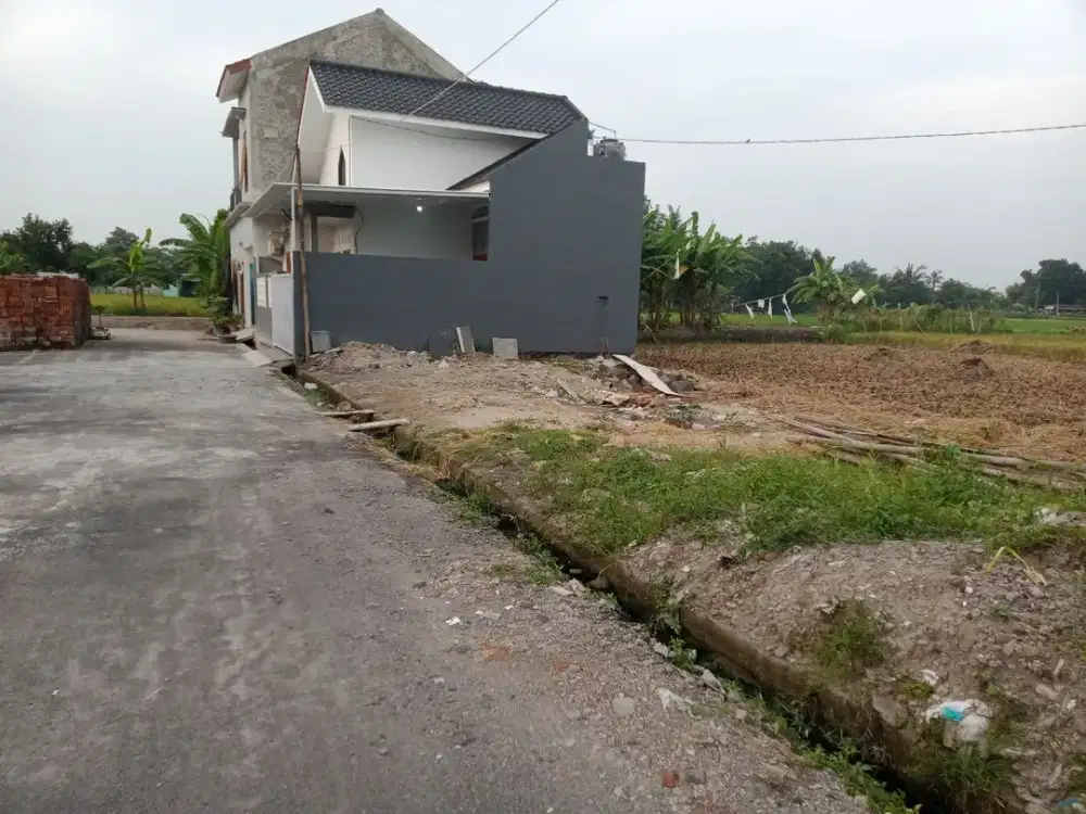 JUAL TANAH KAVLING SIAP BANGUN DI MENURAN BAKI SUKOHARJO BARAT SOLOBARU