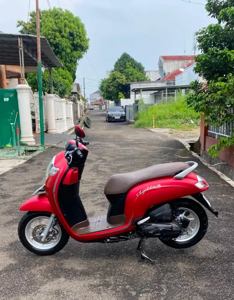 HONDA SCOOPY STYLISH 2020 KOTAMADYA LOW KM RECORD DEALER