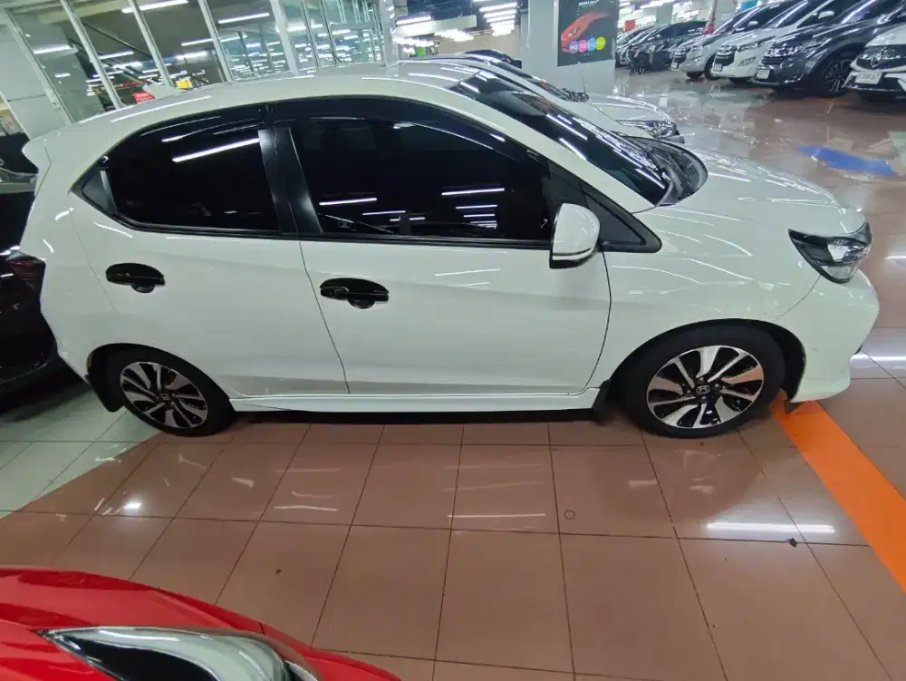 LowDp 4jtan Honda Brio 1.2 Rs CVT Putih  Terawat dan Bergaransi 1thn