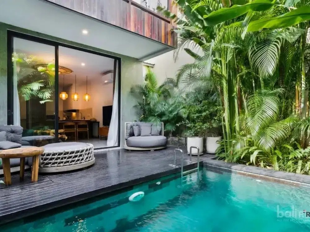 Exclusive Modern Villa For Leasehold 21 Years at Berawa Canggu