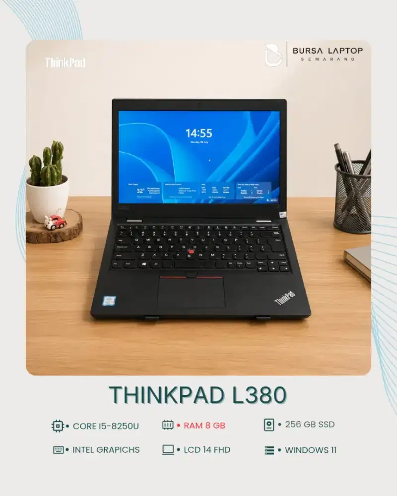 Laptop thinkpad L380 Core i5 gen 8