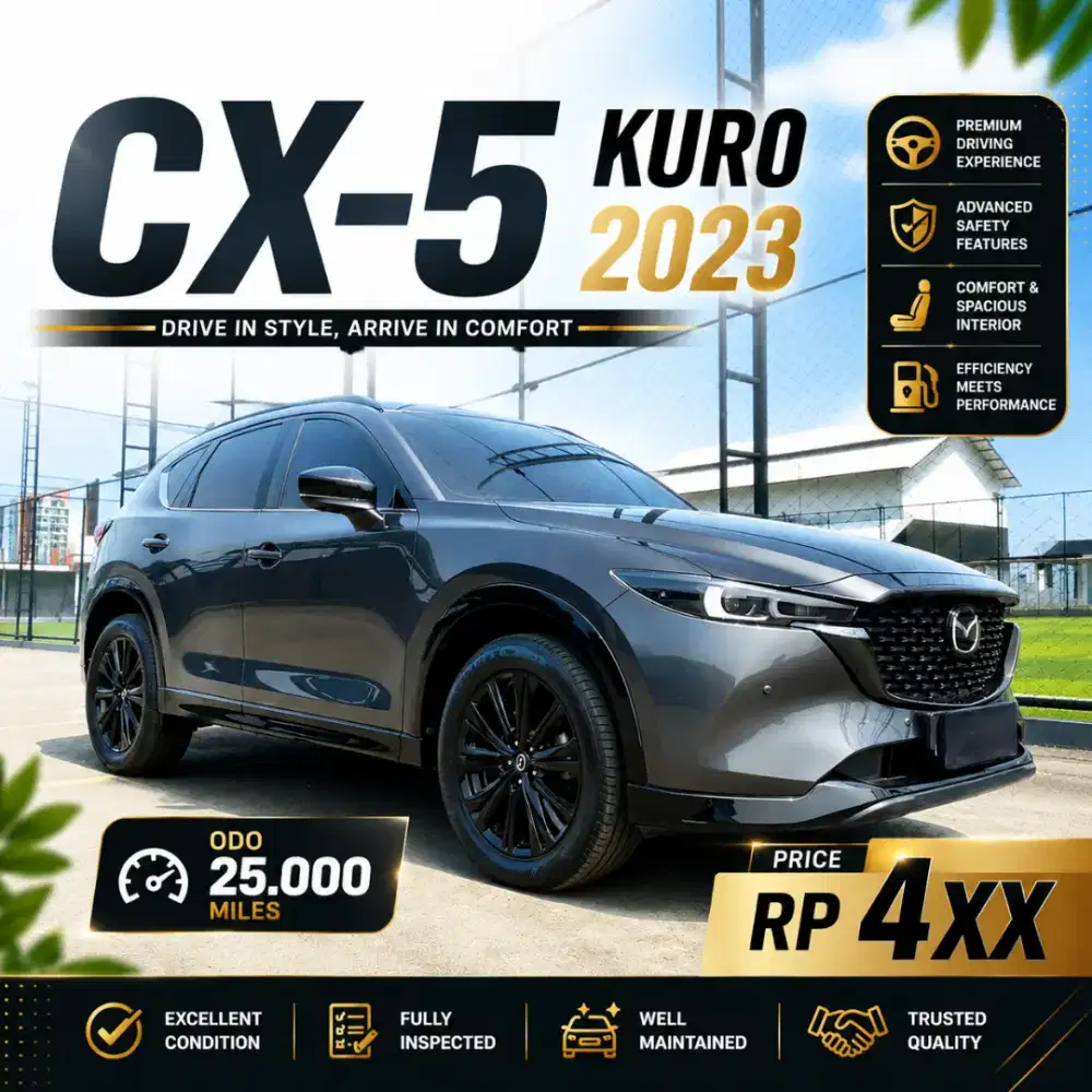 MAZDA CX5 2.5 SKYACTIVE KURO 2024