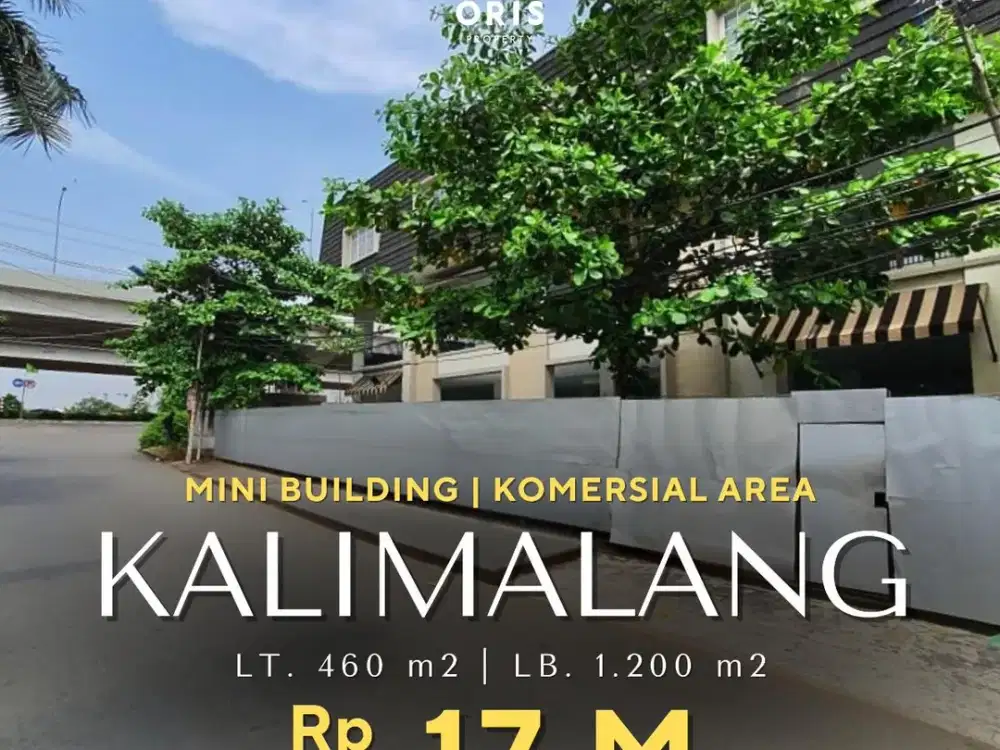 For Sale Mini Building Komersial Area, Dekat Tol - Kalimalang