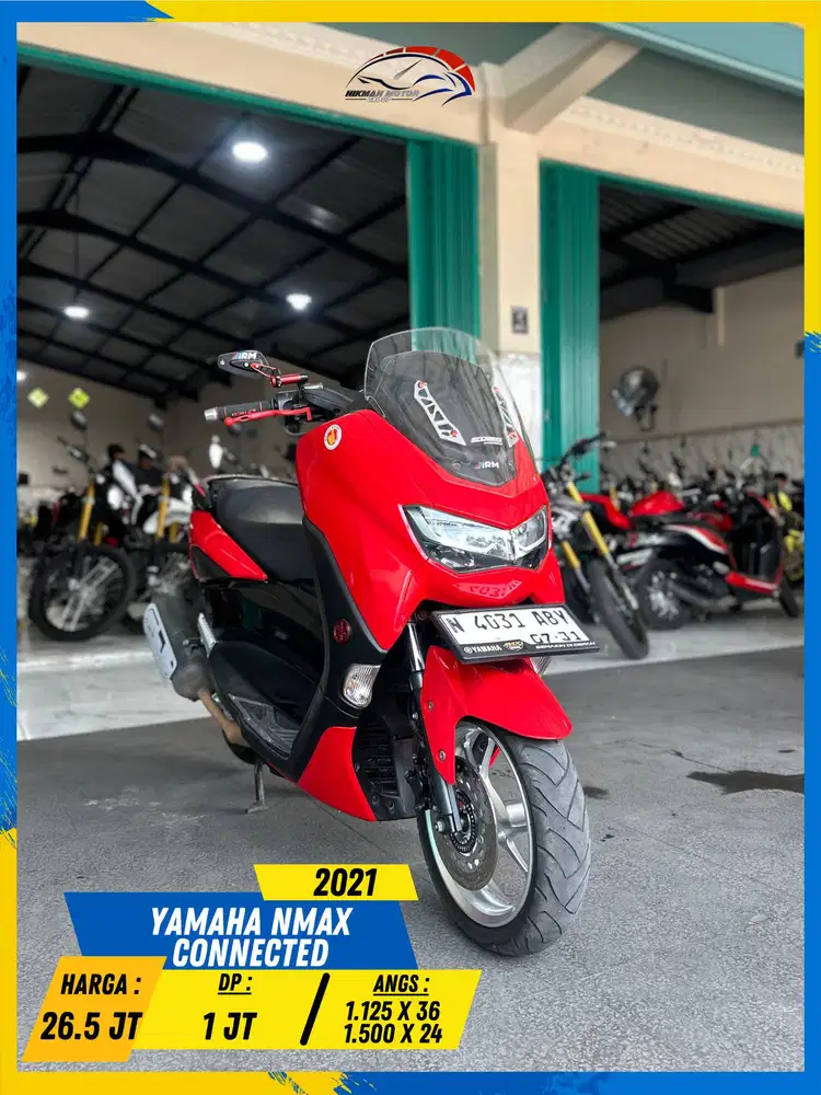 YAMAHA NMAX CONNECTED 2021 SIAP ANGKUT MASZEHH HIKMAH MOTOR KEPUH