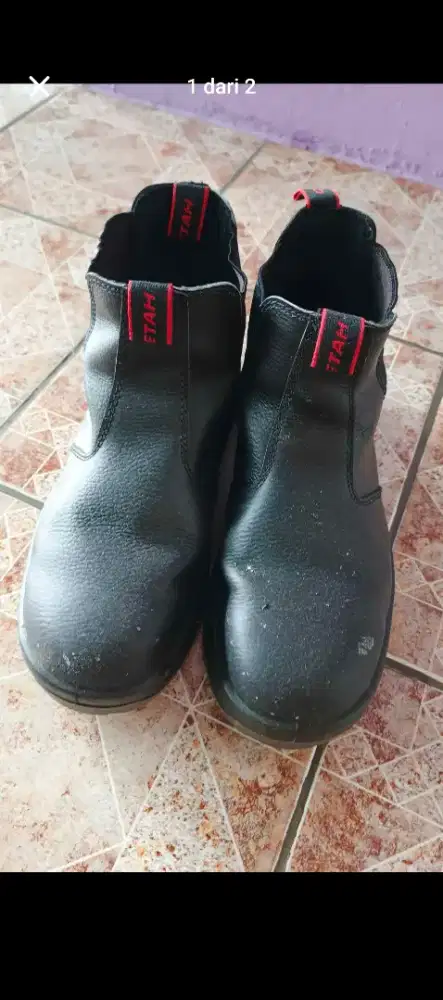 Sepatu safety cheetah