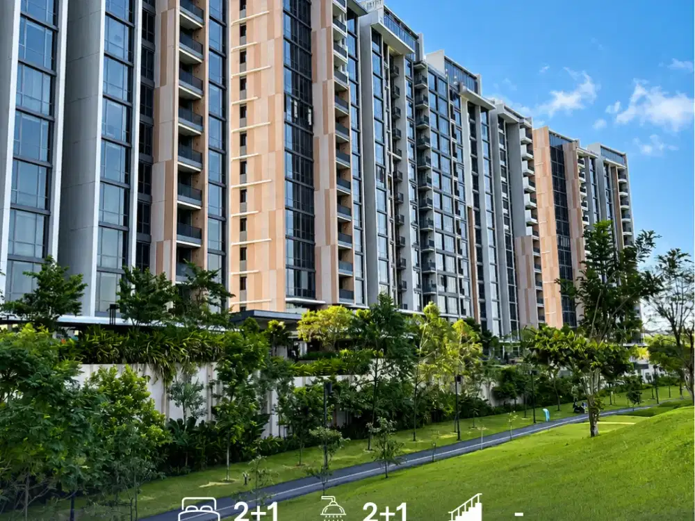 Jual Apartement Tipe 2BR Kawasan Nava Park BSD City