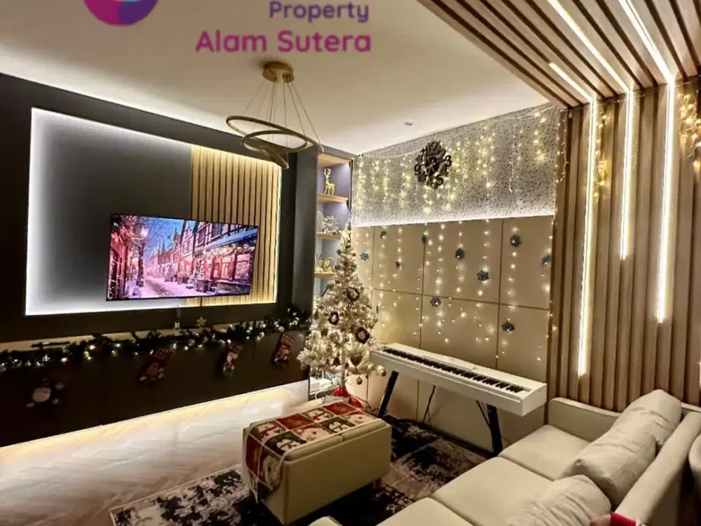 Di Sewakan Rumah 3 Lantai Full Furnished Cluster Alesha House Vanya Park Bsd City Tangerang