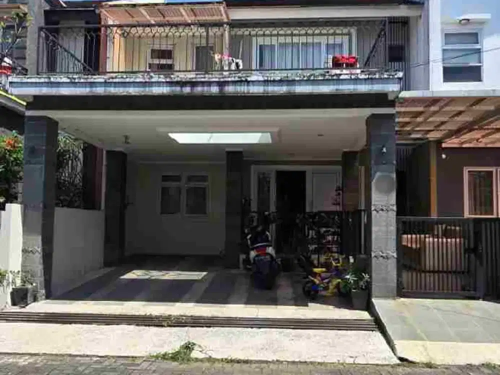 rumah 2 lantai cluster antapani sayap jl jakarta