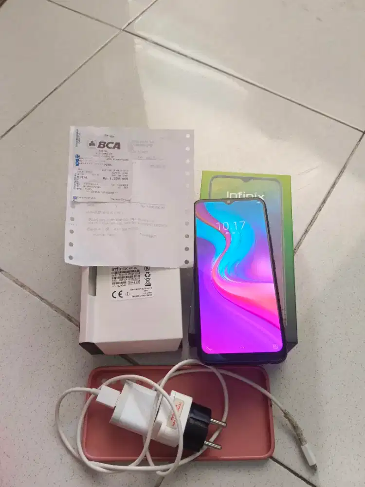infinix hot 8 fullset komplit