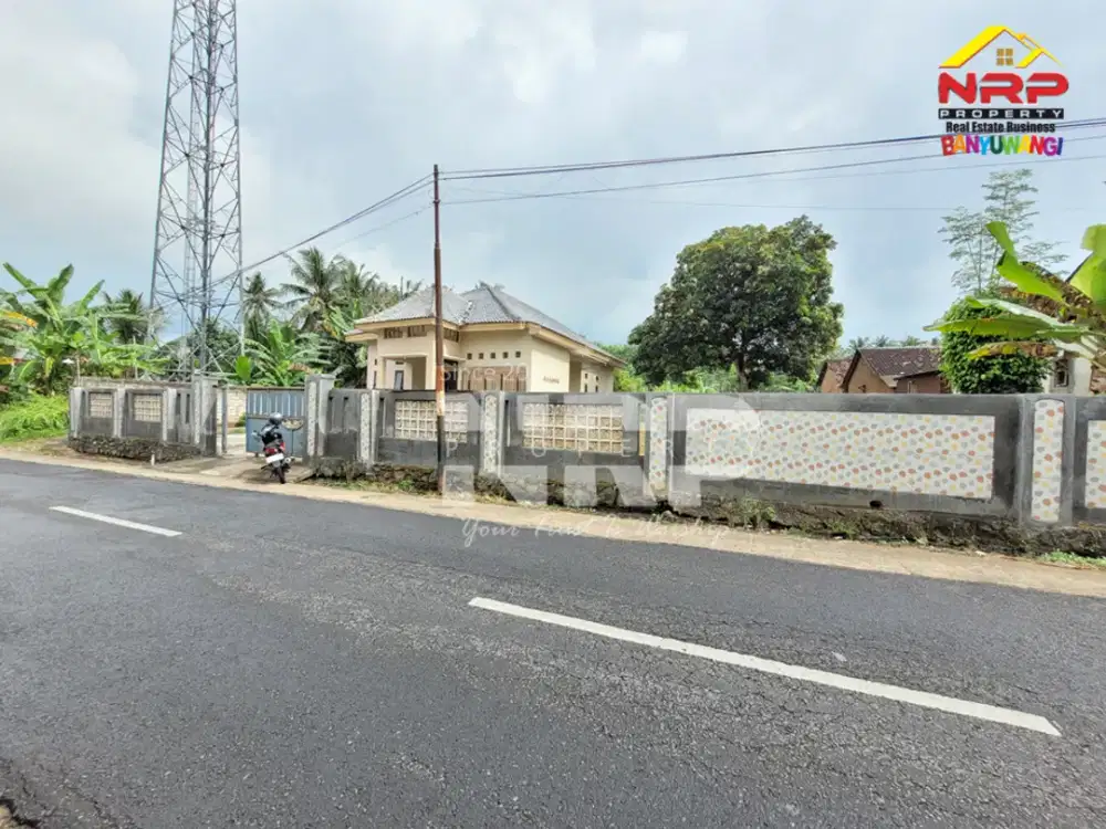 Dijual Rumah Cantik dan Luas dengan vibes Pedesaan di Pendarungan - Banyuwangi