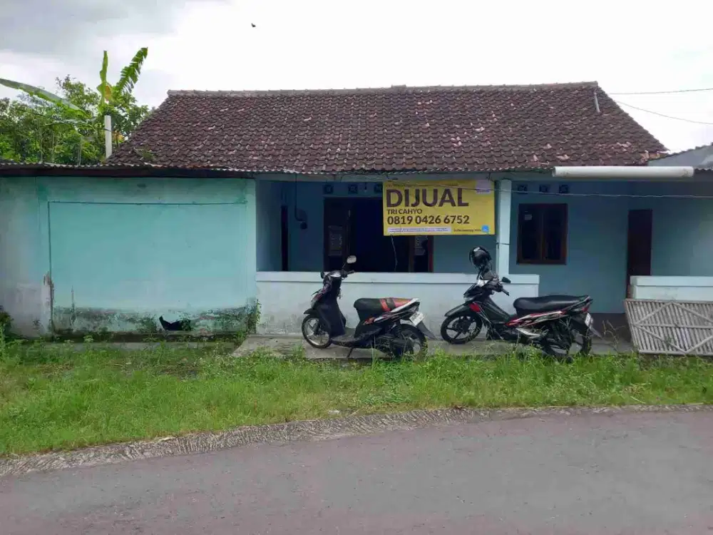 RUMAH DIJUAL DI BERBAH DEKAT LAVA BANTAL