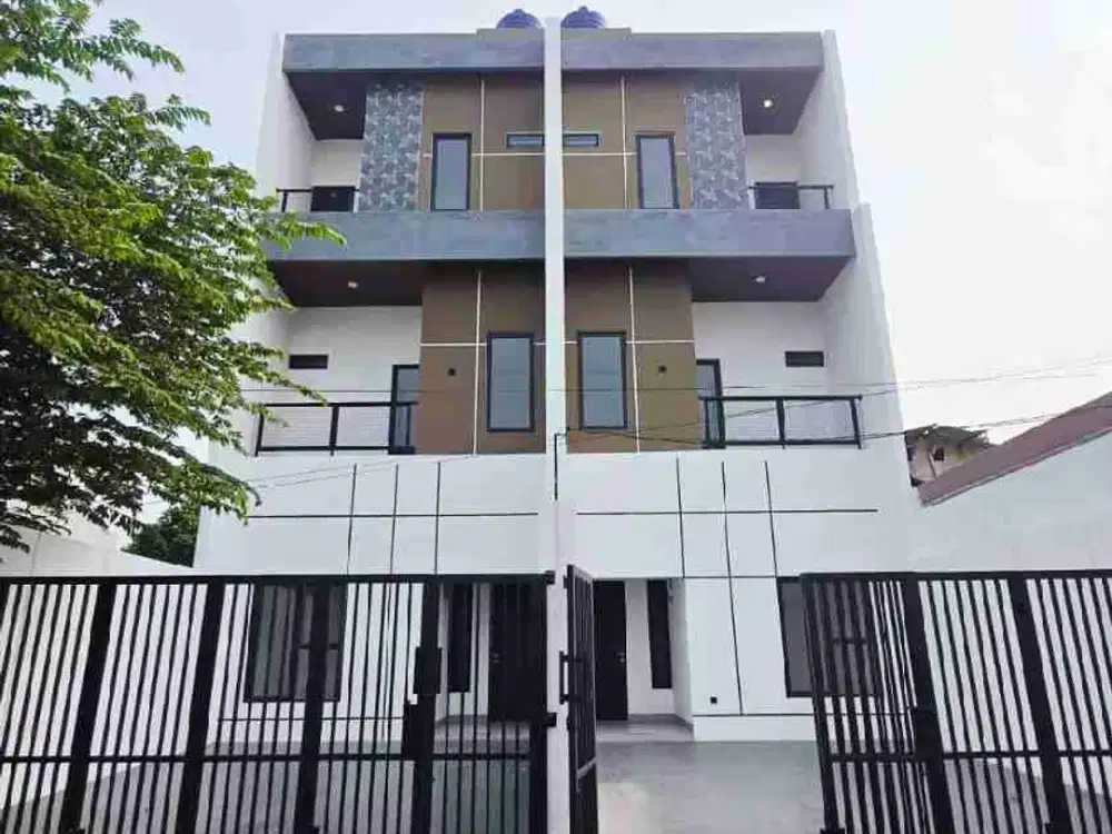 Jual Rumah Baru Kavling Dki, Meruya, Jakarta Barat, Ada 2 Unit
