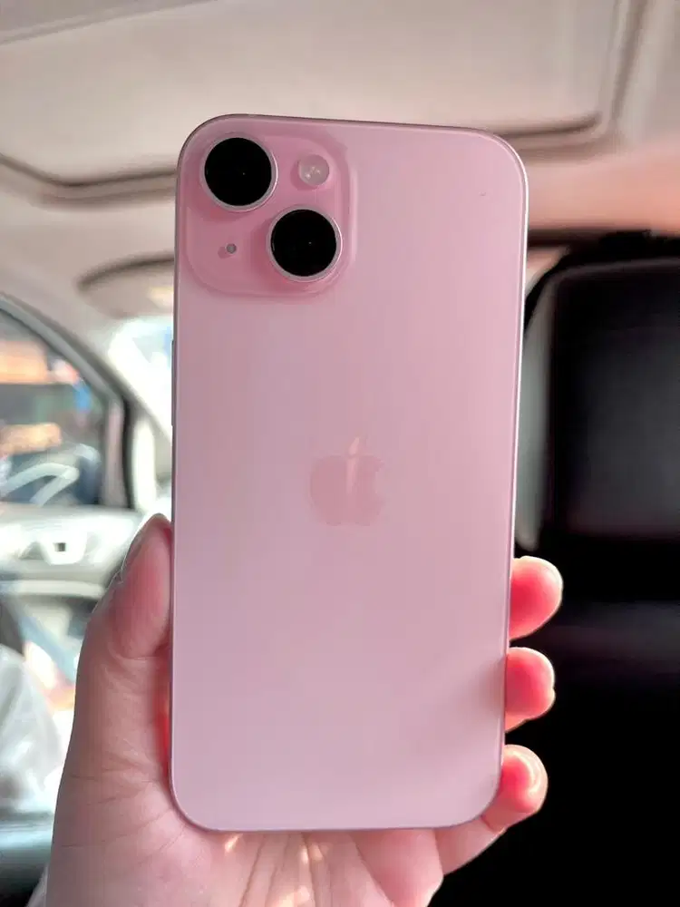 IPHONE 15 128GB PINK digimap LIKE NEW