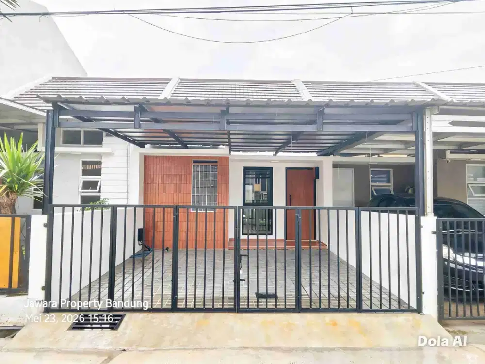 rumah cantik baru renovasi konplek cisaranten bonus kitchen set dan meja kursi makan